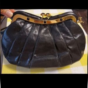 Judith Leiber Karung clutch